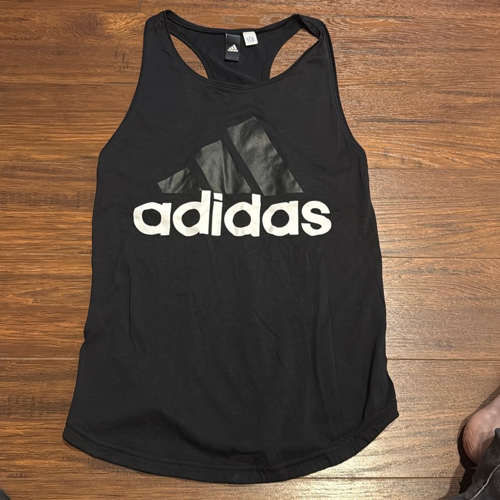 Adidas Woman’s Black Athletic Tank Top, size M